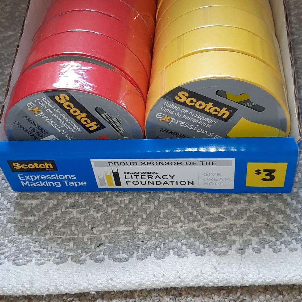 8/$12 Scotch Expressions Masking Tape